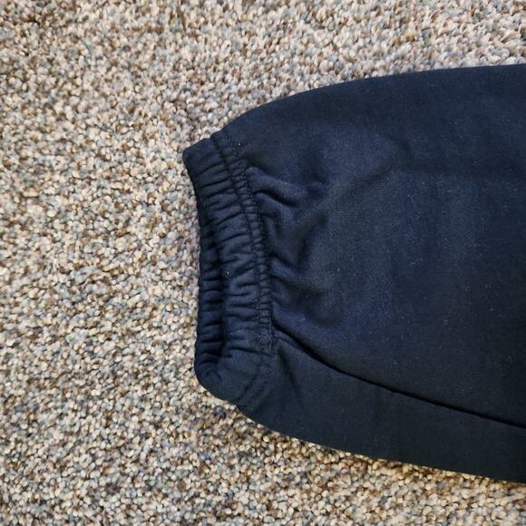 Kids Navy Gym Jogger Pants with Drawstring Dennis Uniform Size Youth Large 12 - Picture 4 of 5